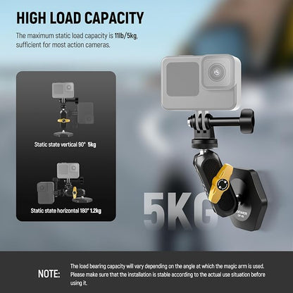 Neewer Magnetic Action Camera Car Mount Kit - Image 5