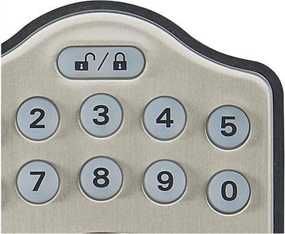 Amazon Basics Traditional Electronic Keypad, Keyless Entry Door Lock Deadbolt - Image 4
