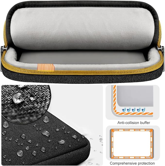 ZINZ Laptop Case 15 15.6 16 inches Sleeve Slim Briefcase Spill-Resistant Handbag - Image 3