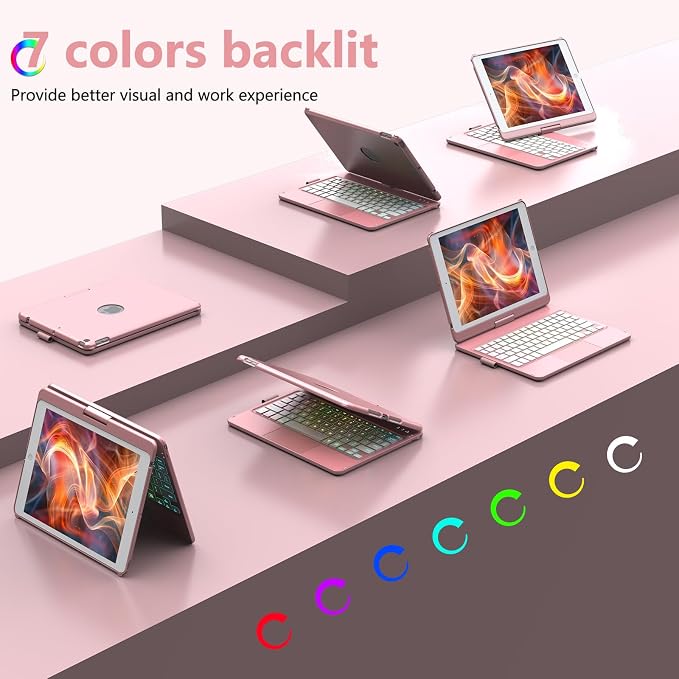 Keyboard Case for iPad 10.2 - Image 5