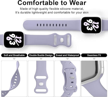 Sport Band Compatible with Apple Watch 38mm 40mm 41mm 42mm 44mm 45mm 46mm 49mm - Image 3