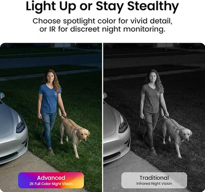 aosu Security Cameras Wireless Outdoor Home System, True 2K HD, Color Night - Image 5