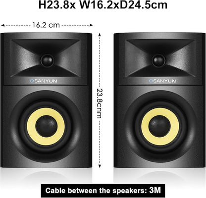 SW205 4" Bookshelf Speakers | Immersive HiFi Audio - Image 2