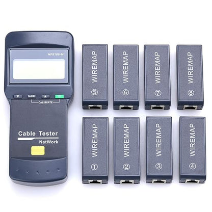 NF8108-M Digital Network Cable Length Tester Network Cable Tester 8 Meter by KELUSHI