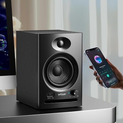 Ortizan C7 Dual-Mode 2.0 Studio Monitors, Active Monitor Speakers - Image 3