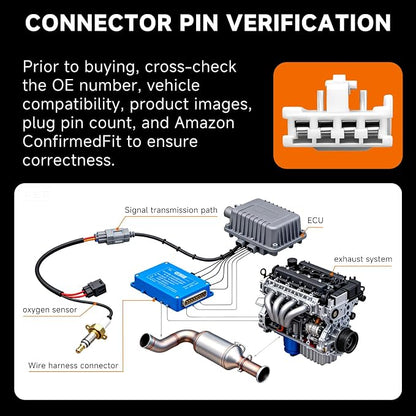 Downstream O2 Sensor Set | Direct Replacement - Image 4