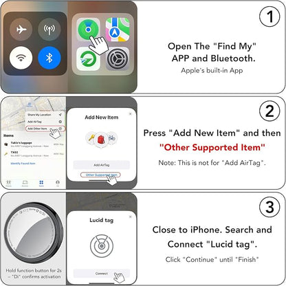 2026 New Air Tracker Tags-4 Pack, Tukio Bluetooth Tracker - Image 7