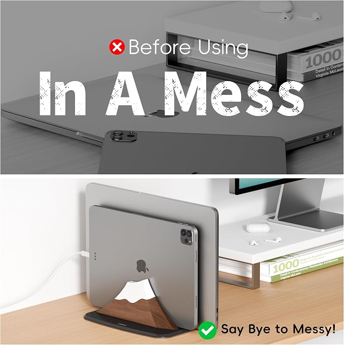 Vertical Dual Laptop Stand - Image 6