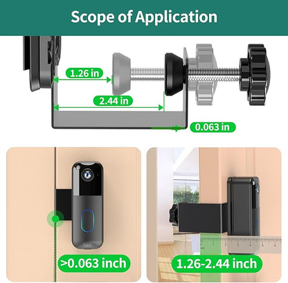 HomeMount Blink Doorbell Camera Mount No Drill - Image 2