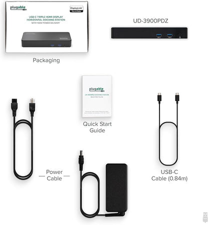 Plugable USB C Triple Display Docking Station - Image 7