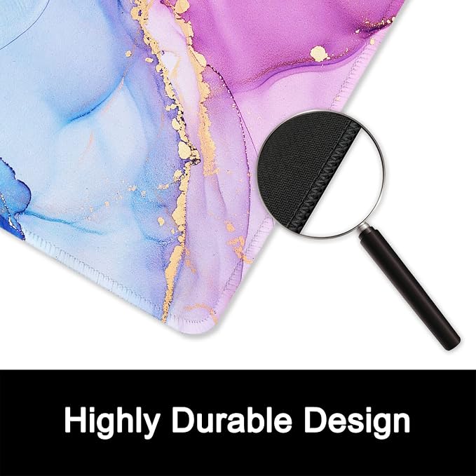 ITNRSIIET Mouse Pad with Stitched Edge Premium Textured Smooth Precise - Image 3