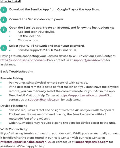 Sensibo Sky, Smart Wireless Air Conditioner Controller. Quick & Easy DIY - Image 8