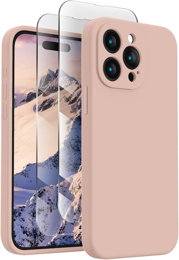 FireNova Designed for iPhone 15 Pro Max Case, Silicone Upgraded Phone Case with by FireNova