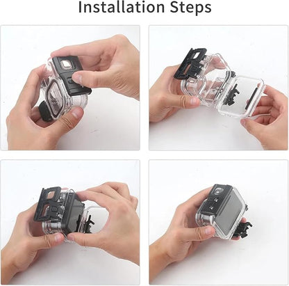Waterproof Case for Go Pro Hero 13/Hero12 /Hero11 /Hero10 /Hero9 Black - Image 8