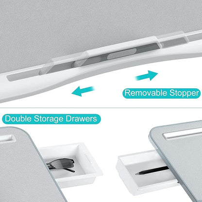Laptop Bed Tray Desk, Foldable and Adjustable Lap Table - Image 5