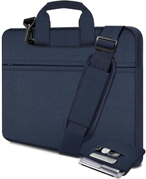 Universal Laptop Shoulder Bag 13-17.3 Inch Shockproof Briefcase by Hseok