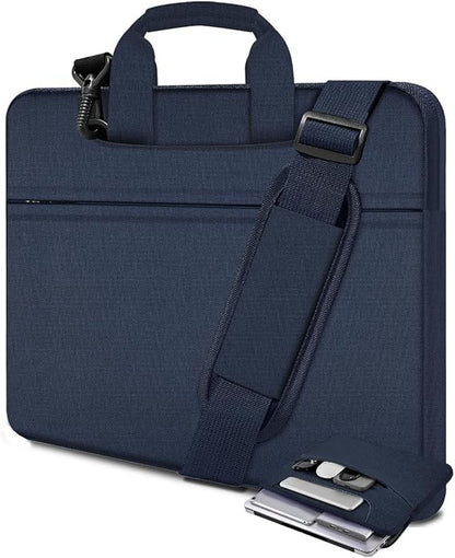 Universal Laptop Shoulder Bag 13-17.3 Inch Shockproof Briefcase by Hseok