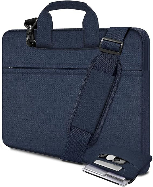 Universal Laptop Shoulder Bag 13-17.3 Inch Shockproof Briefcase by Hseok