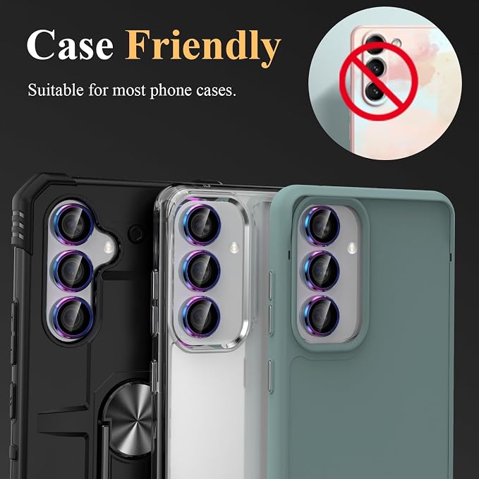 YWXTW Camera Lens Protector for Samsung Galaxy S24 Plus Accessories, 9H - Image 6