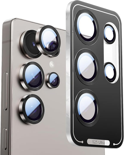 X-it Camera Lens Protector for Samsung S25 Ultra, 9H Tempered Glass, by X-it