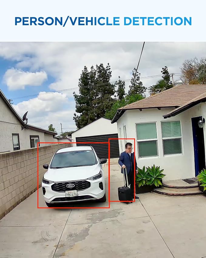 4COVR 4K Security Camera System, 8X 8MP IK10 Vandal-Proof IP67 Dome PoE IP - Image 5
