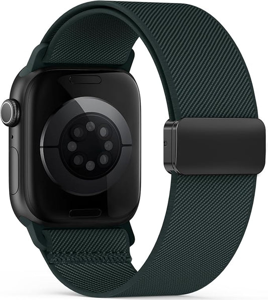 Stretchy Band Compatible with Apple Watch Band 40mm 38mm 41mm 42mm 44mm 45mm by FireFit