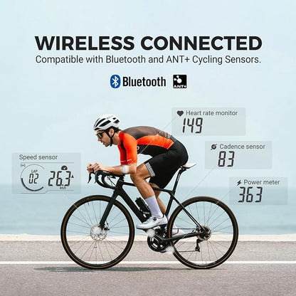 COOSPO CS300 GPS Bike Computer, Wireless Cycling Computer - Image 3