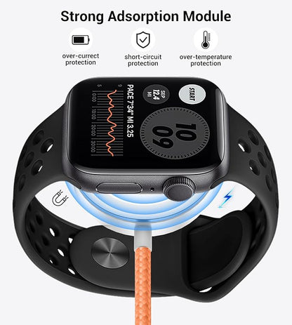 Temdan for Travel Vacation Essentials, 3 in 2 USB C Cable for Apple Watch - Image 6