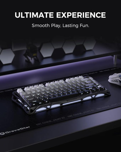GravaStar Mercury K1 75% Wireless Mechanical Gaming Keyboard, Aluminum Alloy - Image 2