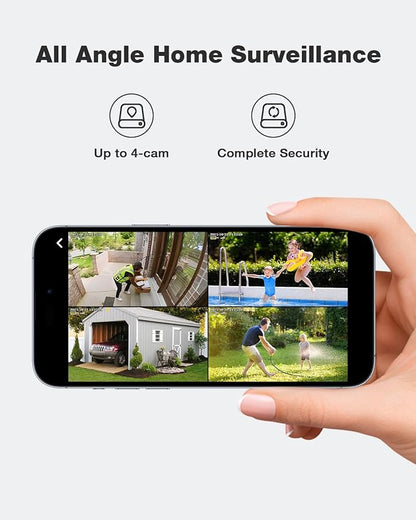 SEHMUA-4MP Security Cameras Wireless Outdoor, No Subscription Required - Image 3
