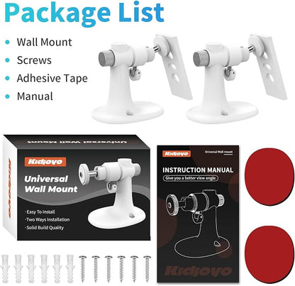 2Pack Wall Mount Bracket for Ring Spotlight Cam Battery Spotlight Cam Plus/Pro - Image 7
