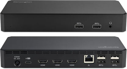 Kensington SD4760P 11-in-1 USB-C Docking Station Triple Monitor DisplayLink by Kensington