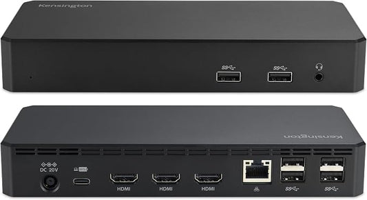 Kensington SD4760P 11-in-1 USB-C Docking Station Triple Monitor DisplayLink by Kensington