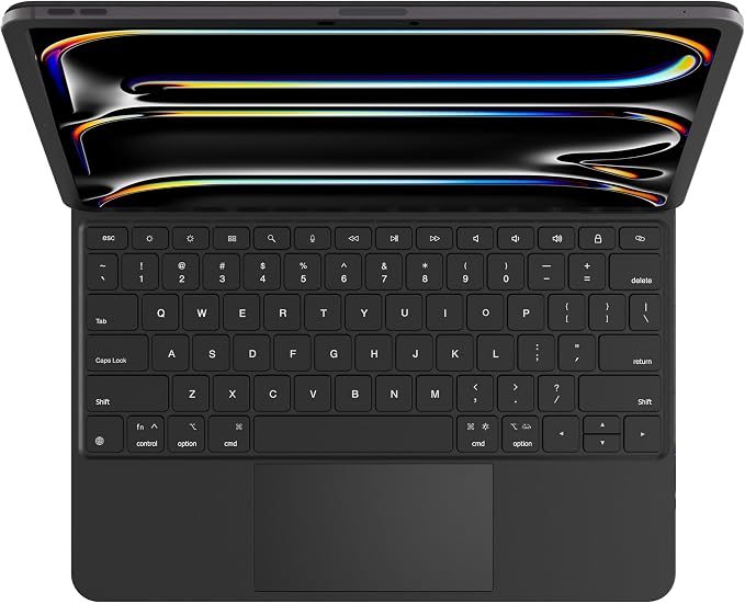 nimin Keyboard Case for iPad Pro 13 inch 2024, Magnetic Attach, 7-Color - Image 9