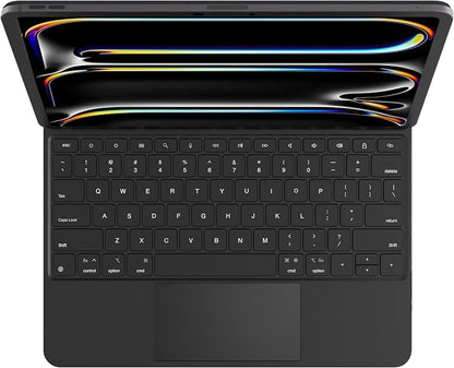 nimin Keyboard Case for iPad Pro 13 inch 2024, Magnetic Attach, 7-Color - Image 9