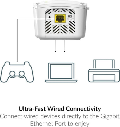 D-Link DAP-1955-US, WiFi Range Extender Mesh Gigabit AC1900 Dual Band Plug In - Image 2
