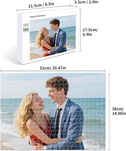 Custom Photo Puzzle – Personalized 500‑Piece Jigsaw Puzzle from Your Photos – - Image 3