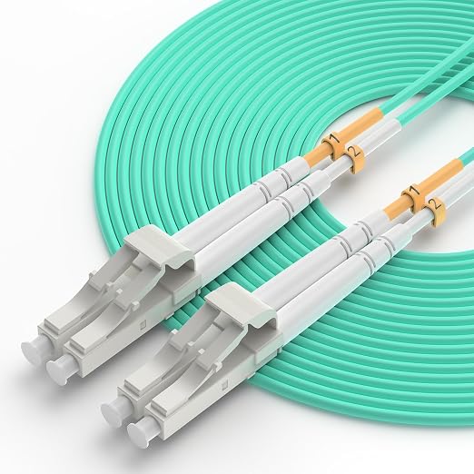 Yonwide Om3 Lc to Lc Fiber Patch Cable 1m, Length Options: 0.2m - 100m by YonwideFiber