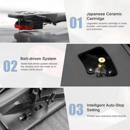 Record Player Vinyl Turntables - Image 6