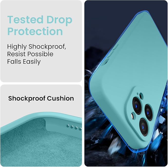FireNova for iPhone 14 Pro Case, Silicone Upgraded Phone Case with, Soft - Image 4