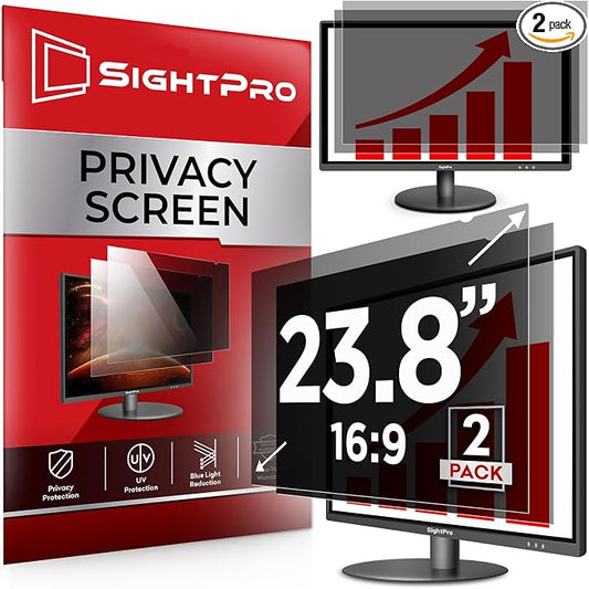 23.8 Inch 16:9 Computer Privacy Screen Filter by SightPro