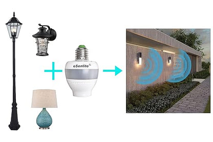 Smart Radar Motion Sensor Light Socket Adapter – E26/E27 Screw-in Add-On - Image 6