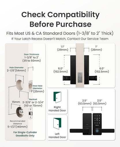 DESLOC B200L Fingerprint Smart Lock - Image 8