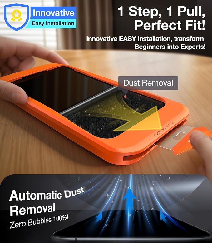 UltraGlass Ultra 9H+ Glass for iPhone 13 Pro Max Privacy Screen Protector Glass - Image 6