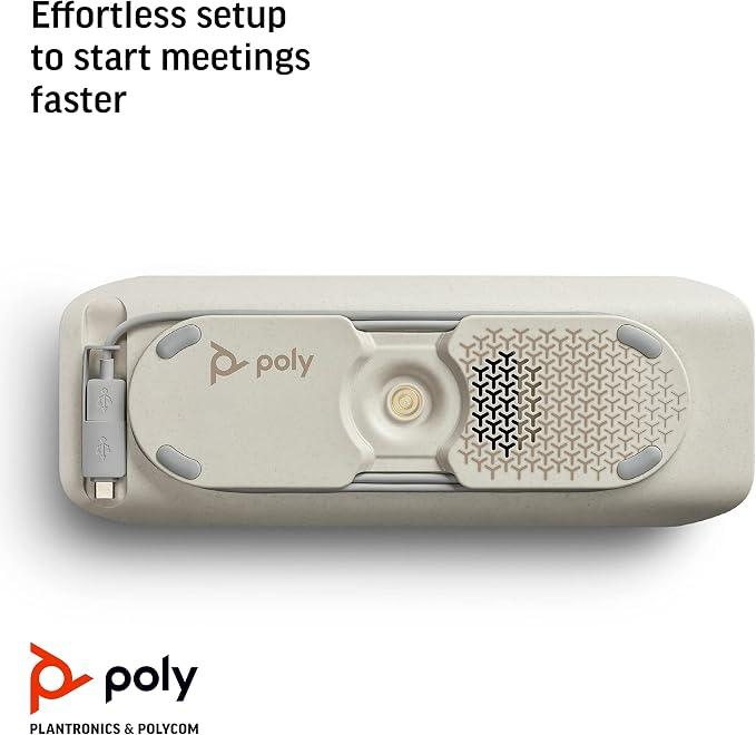 Poly - Sync 40 Smart Speakerphone - Flexible Work Spaces - Connect to PC/Mac - Image 6
