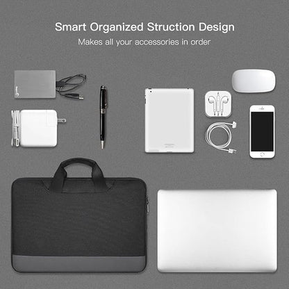 14 15 Inch Waterproof Laptop Sleeve Men Women TSA Briefcase - Image 3