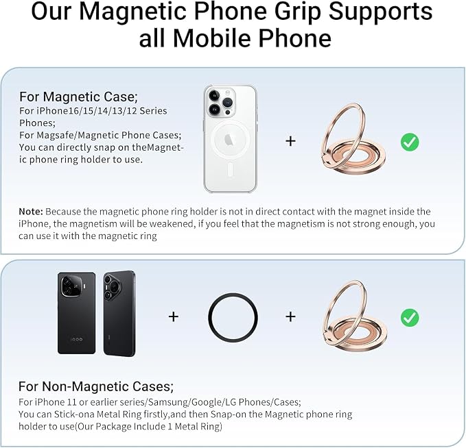 OPSO Magnetic Phone Ring Holder - Image 6