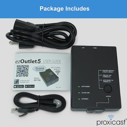 ezOutlet5 - Internet Enabled IP & Wi-Fi Remote Power Switch - iOS | Android | - Image 6