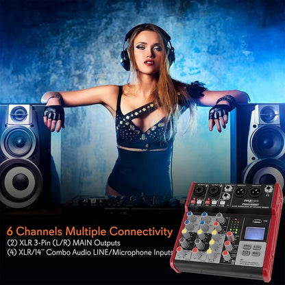 Pyle Professional Wireless DJ Audio Mixer - Image 8