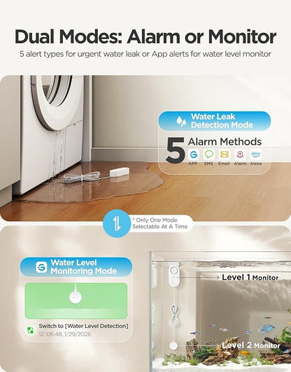 GoveeLife Upgraded Smart Water Leak Detector 1s - Image 3